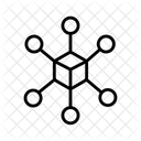 Blockchain Cryptocurrency Bitcoin Icon