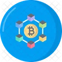 Blockchain Finance Cryptocurrency Icon