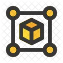 Blockchain Market Payment Icon