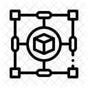 Blockchain Technology Secure Icon