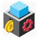 Blockchain Decentralized Network Public Blockchain Icon