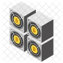 Blockchain Decentralized Network Public Blockchain Icon