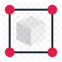 Blockchain Distributed Ledger Cryptocurrency Icon