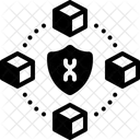Blockchain Pattern Technology Icon