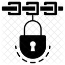 Blockchain Locked Blockchain Blockchain Security Icon