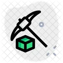 Blockchain Mining Icon