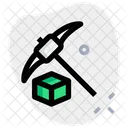 Blockchain Mining Icon