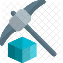 Blockchain Mining Icon