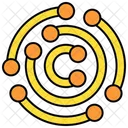 Blockchain-Netzwerk  Symbol