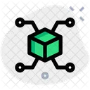 Blockchain Network Icon