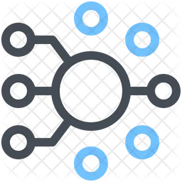 Blockchain Network  Icon