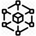 Blockchain network  Icon