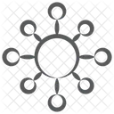 Blockchain Network  Icon
