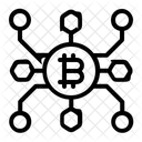 Blockchain Node Blockchain Cryptocurrency Icon