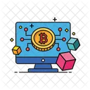Blockchain Node  Icon