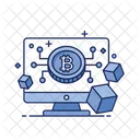 Blockchain Node  Icon