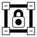 Blockchain Secure Data  Icon