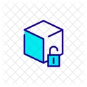 Blockchain Secure Lock Security Icon