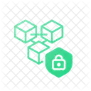 Blockchain security  Icon