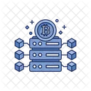 Blockchain Server  Icon