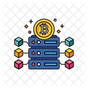 Blockchain Server  Icon