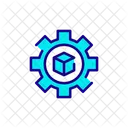 Blockchain Service Blockchain Mantenance Setting Icon