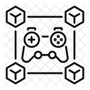 Blockchain-Spiel  Symbol