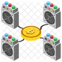 Bitcoin Technology Blockchain Technology Digital Currency Icon
