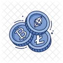 Blockchain Token  Icon