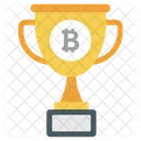 Blockchain Trophy Winning Cup Winner Cup Icon
