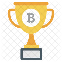 Blockchain Trophy  Icon