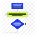 Blockdiagramm Block Diagramm Symbol