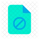 Dokument blockieren  Symbol