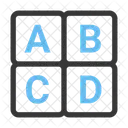 ABC Alphabet Blocke Symbol