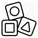Block Wurfel Spielzeug Symbol
