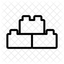 Blocke Ziegel Konstrukteur Symbol