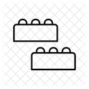 Blocke Ziegel Konstrukteur Symbol