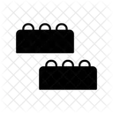 Blocke Ziegel Konstrukteur Symbol