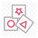 Blocke Spielzeug Kinder Symbol
