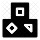 Blocke Spielzeug Spielen Symbol