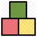 Blocke Ziegel Konstrukteur Symbol