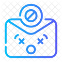 Blocked Stop Sign Block Icon