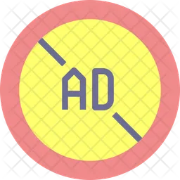Blocked ad  Icon
