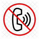 Stop Call Phone Icon
