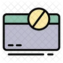 Blocked Card Payment Card Icon