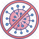 Blocked Coronavirus  Icon