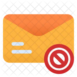 Blocked Email  Icon