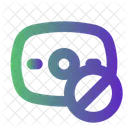 Blocked Funds Money No Money Icon