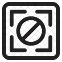 Blocked Block Lock Icon
