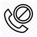 Blocked Telephone Call Phone Call Icon